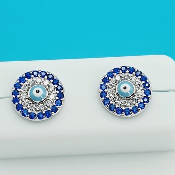 "925 Sterling Silver CZ Beautiful Earrings for Women, 1USPAR4170 - Picture 10 of 11